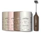 Vanilla, Chocolate, Strawberry + Unflavored Colostrum 4 Pack: Starter Kit