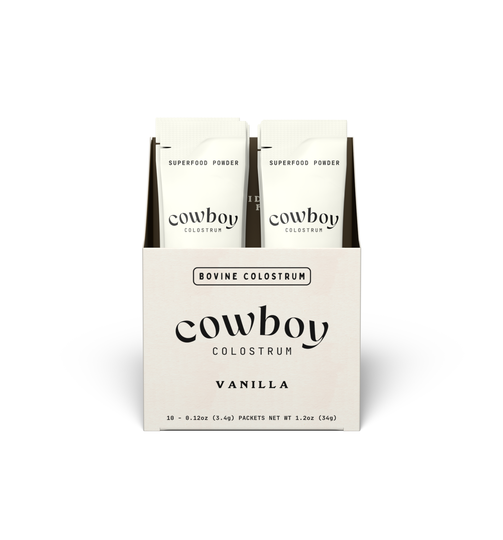 Vanilla Stick Packs – Cowboy Colostrum Vanilla Stick Packs – Cowboy Colostrum