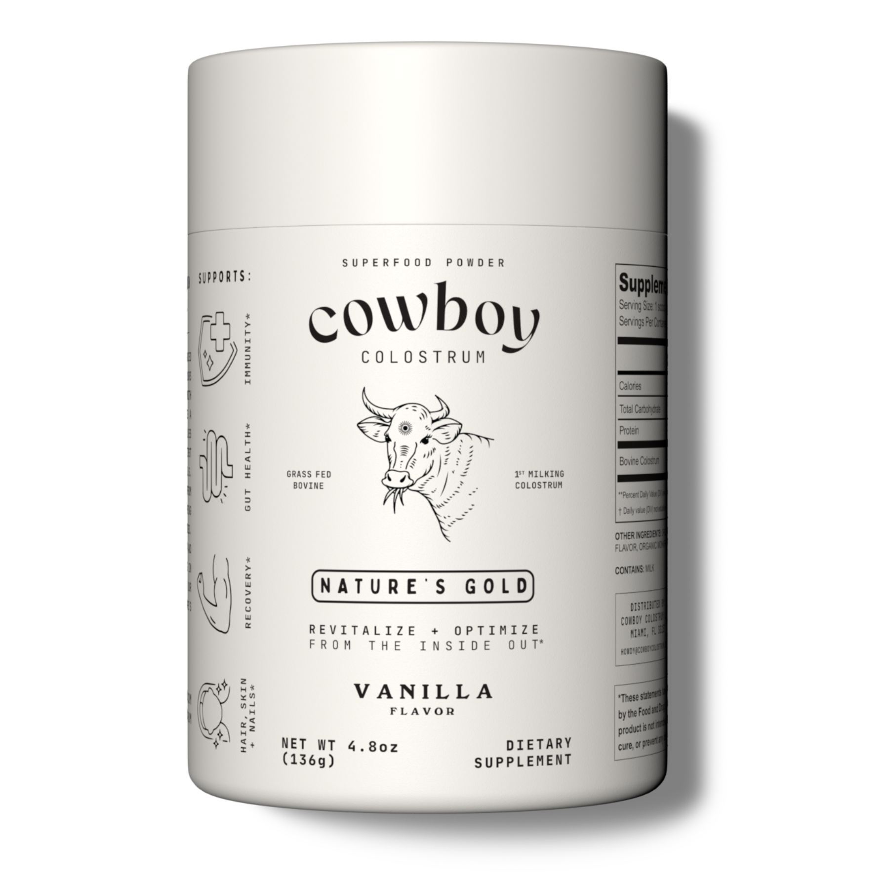 Nature's Gold: Vanilla Colostrum