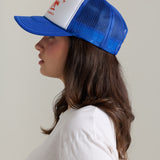 Blue USA Trucker Hat