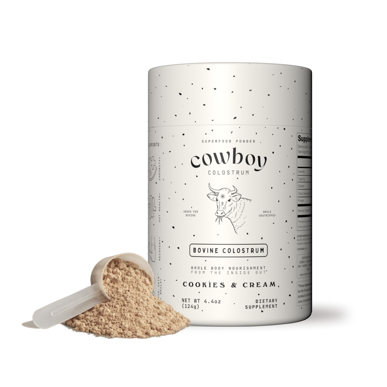 Cowboy Colostrum: First milking grass-fed bovine colostrum