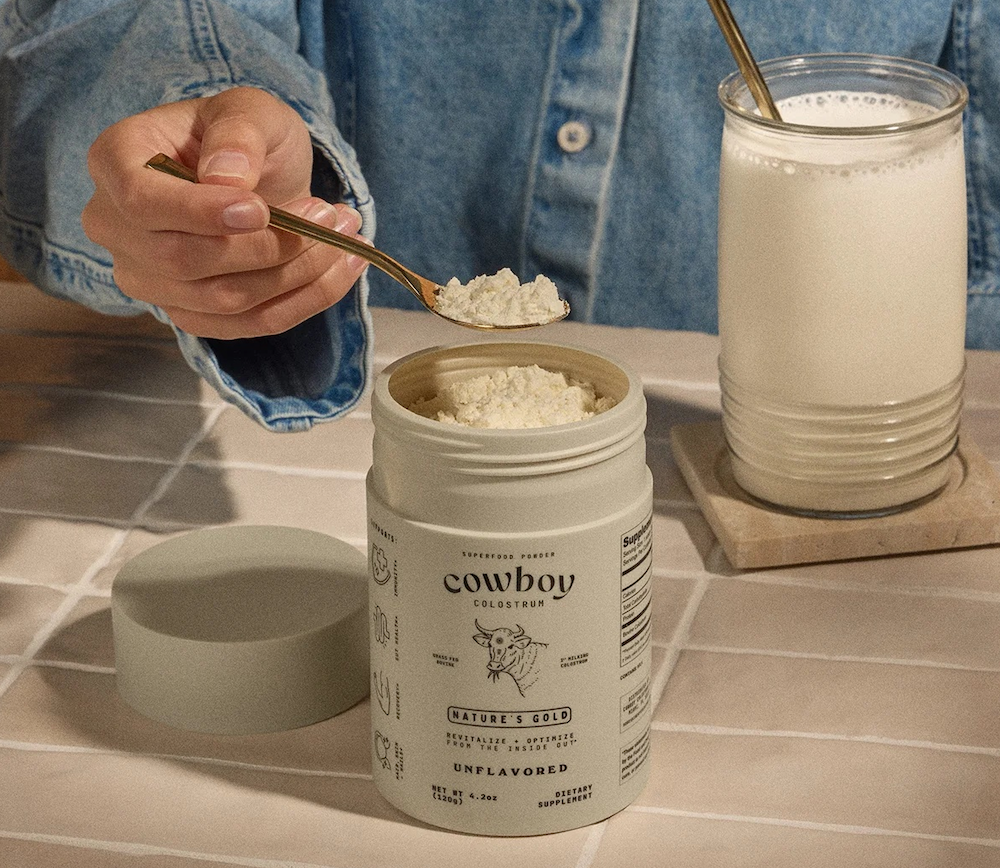 Cowboy Colostrum: First milking grass-fed bovine colostrum