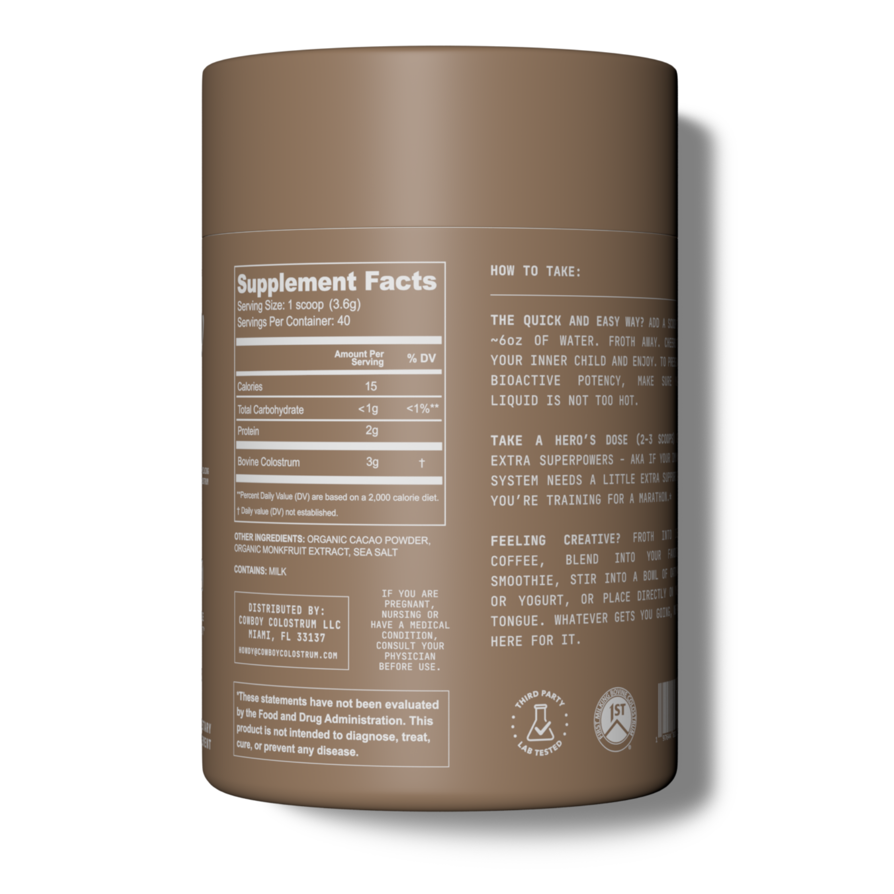 Nature's Gold: Vanilla Colostrum