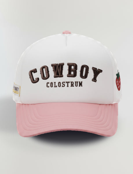 帽子 strawberry western baseball cap Strawberry Patch Hat – Cowboy Colostrum