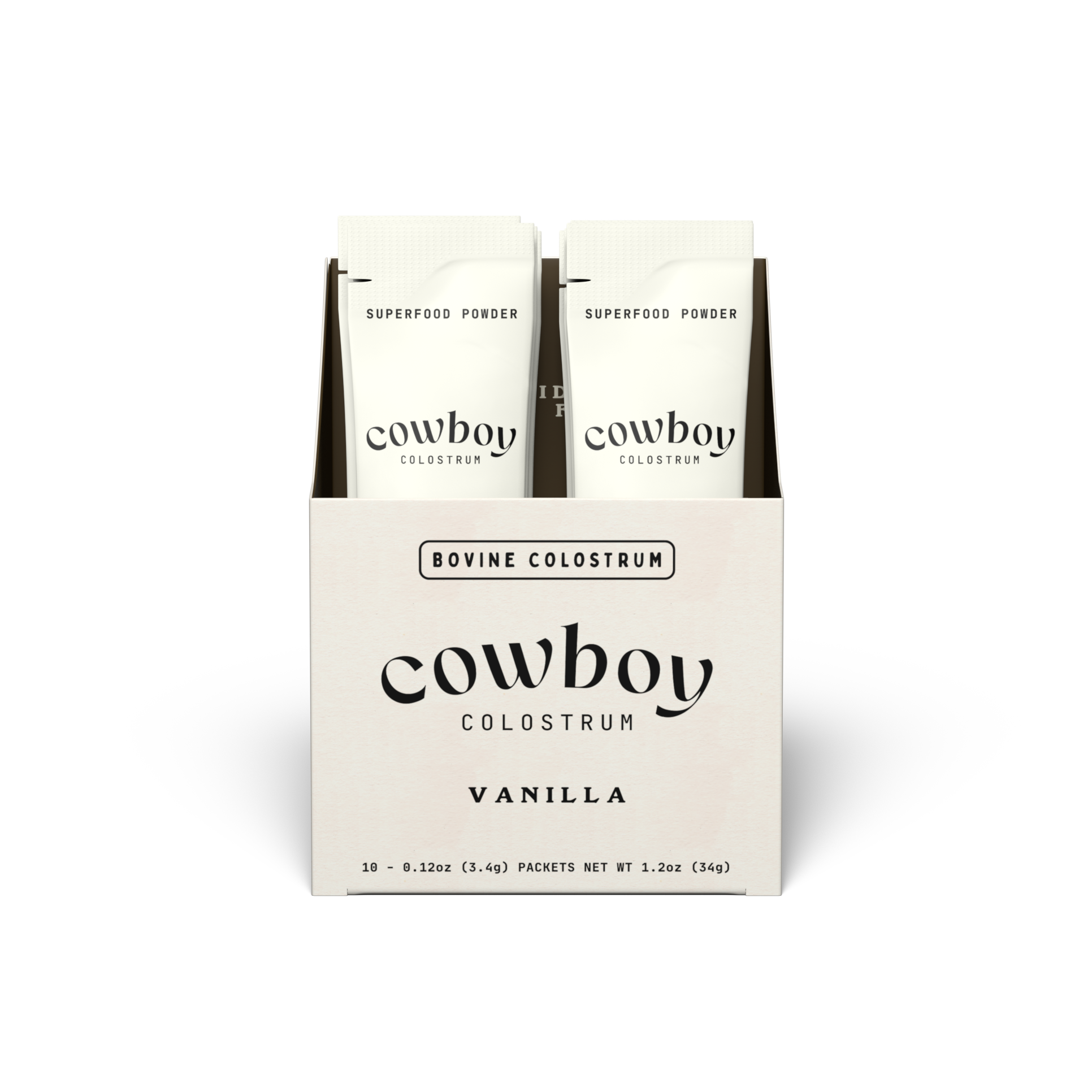 Vanilla Stick Packs – Cowboy Colostrum Vanilla Stick Packs – Cowboy Colostrum