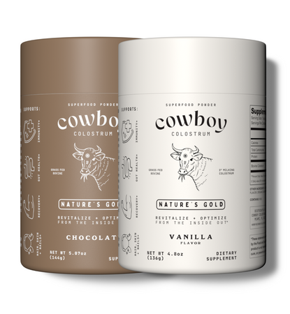 Vanilla + Chocolate: Rancher's Bundle – Cowboy Colostrum