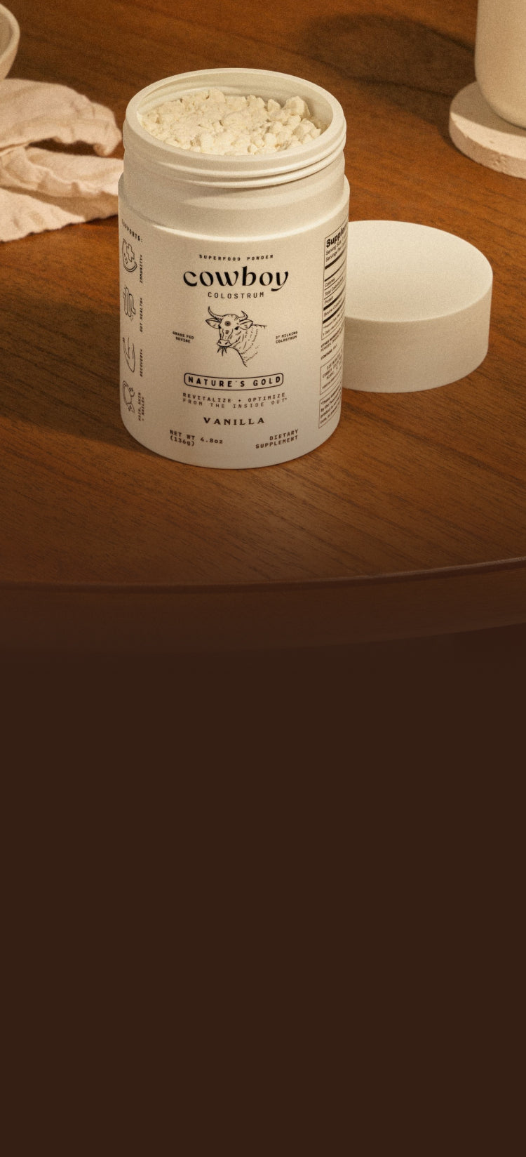 Vanilla + Unflavored Rancher's Bundle Starter Kit – Cowboy Colostrum