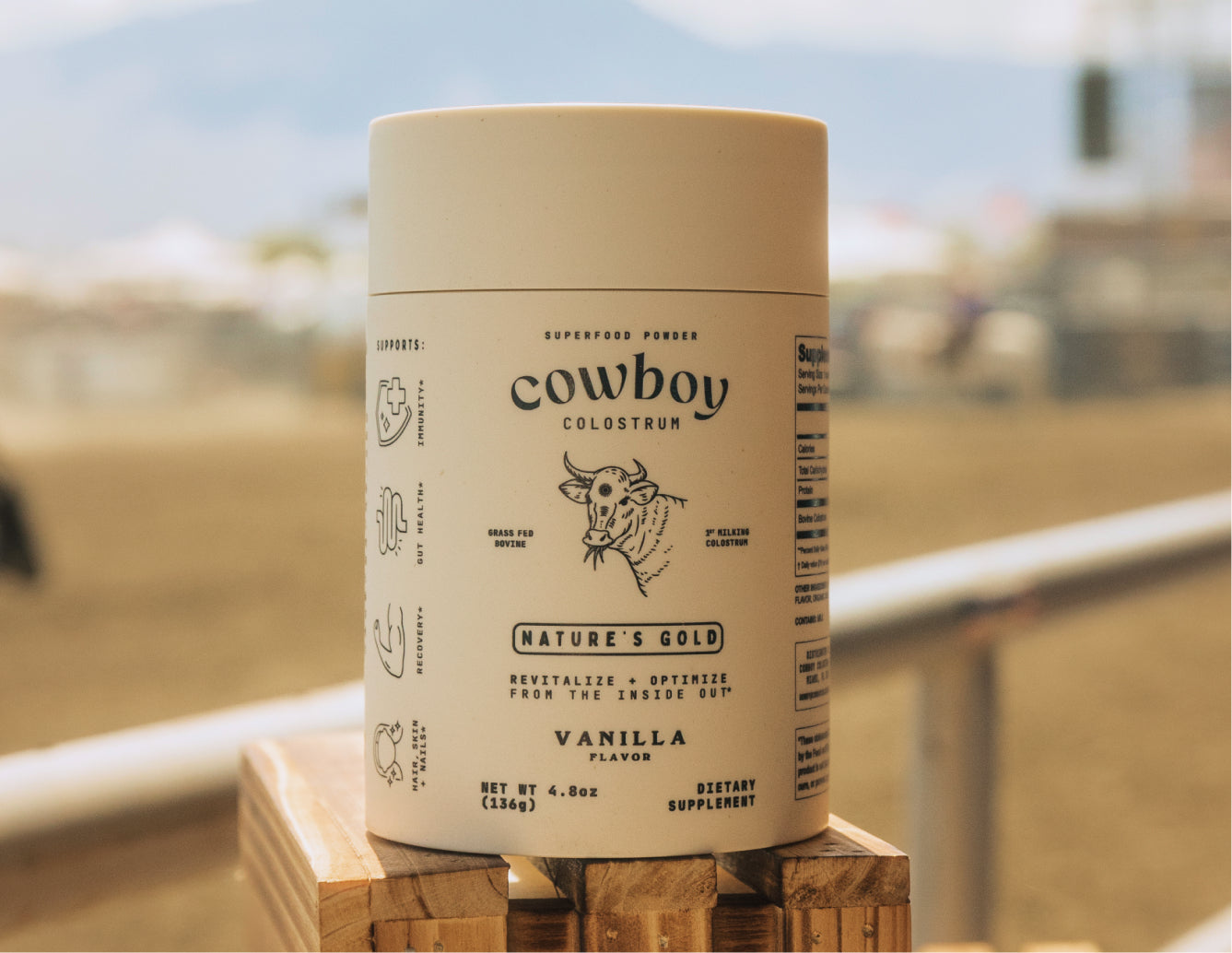 Cowboy Colostrum: First milking grass-fed bovine colostrum Cowboy Colostrum: First milking grass-fed bovine colostrum