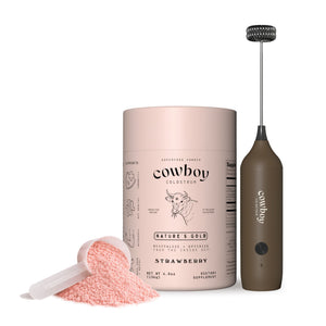 Nature's Gold Colostrum Bottle with frother